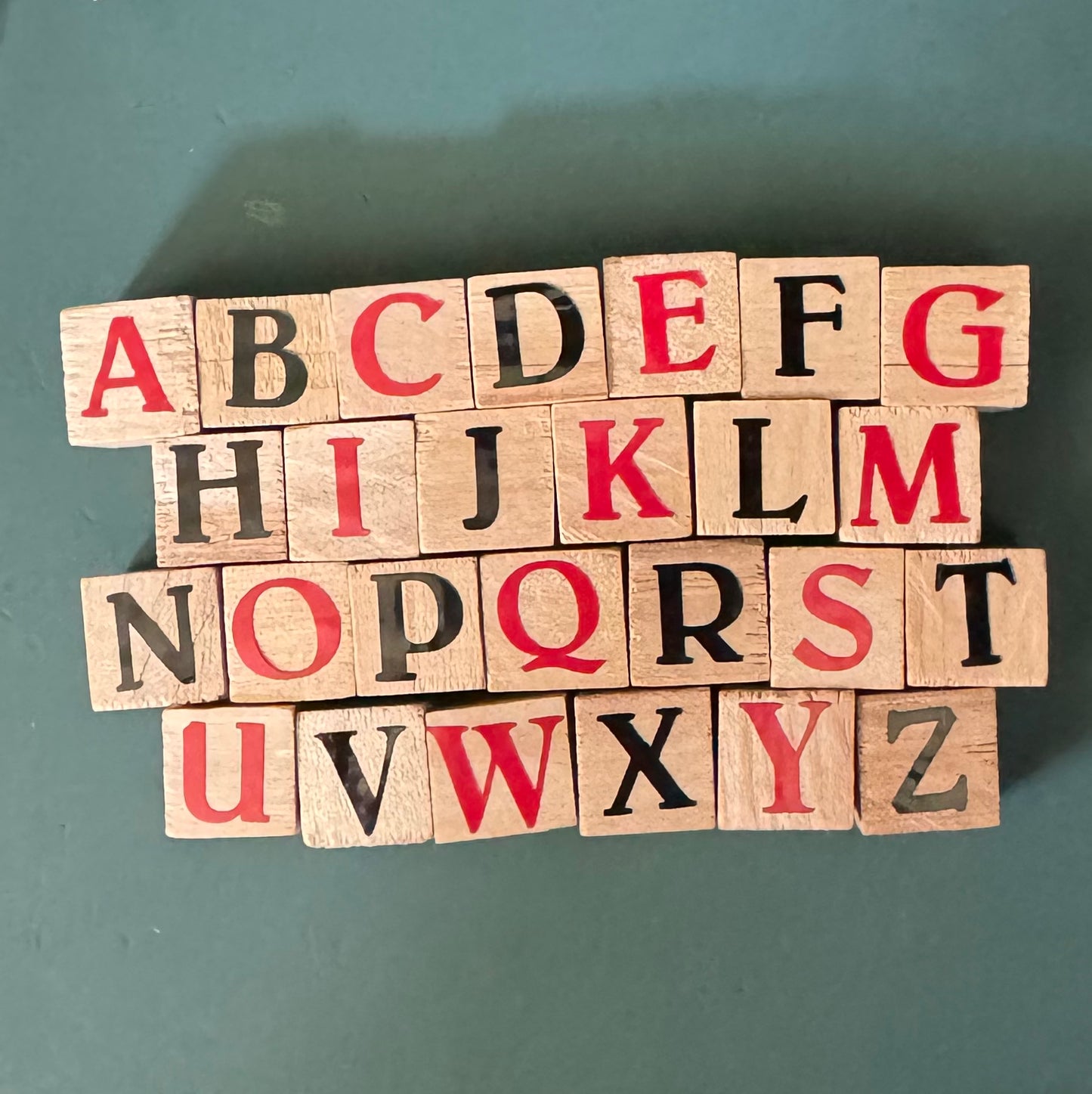 The Gratitude Game Alphabet Blocks