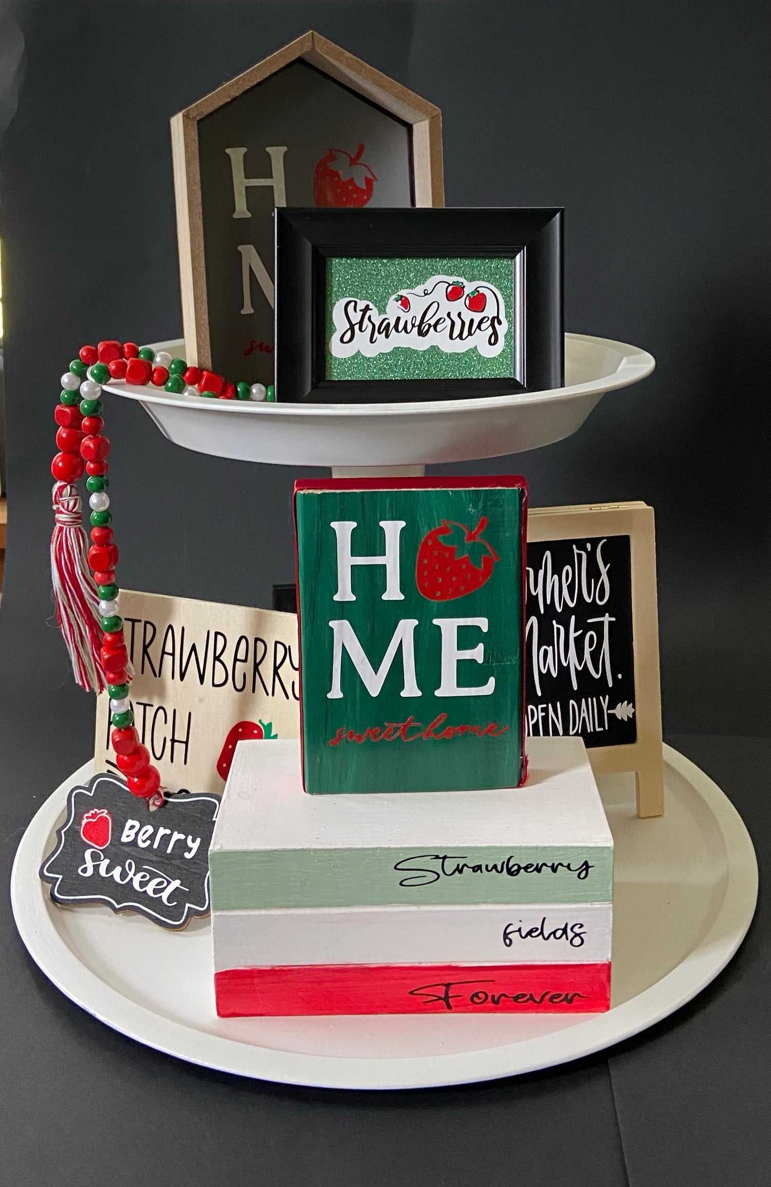 Tiered Tray Decor