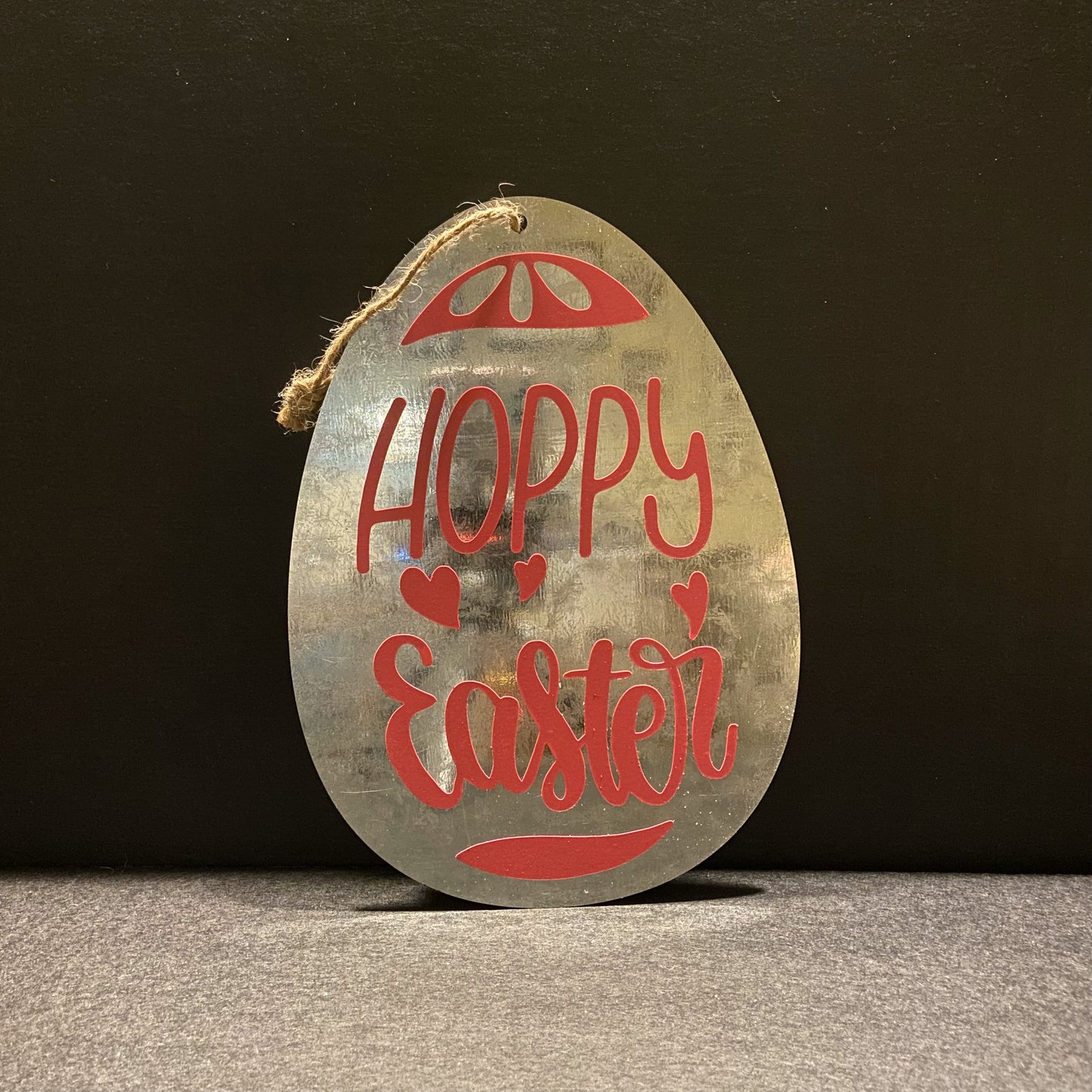 Metal Signs Egg Shaped